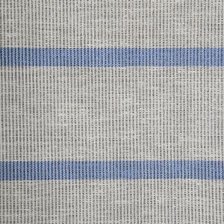 Len Art Fabrics organtýn proužky modrá bílá