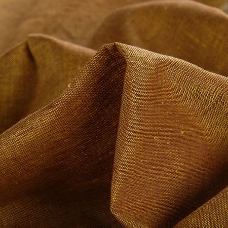 Len Art Fabrics šanžán žlutohnědý