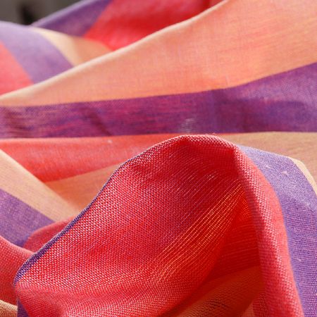 Len Art Fabrics barevné pruhy