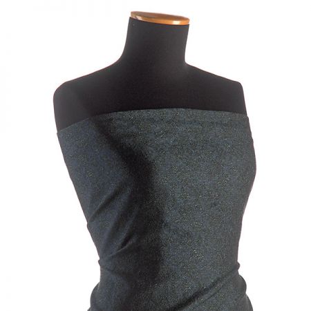 Replika historické látky Art Fabrics rozálie zelenomodrá