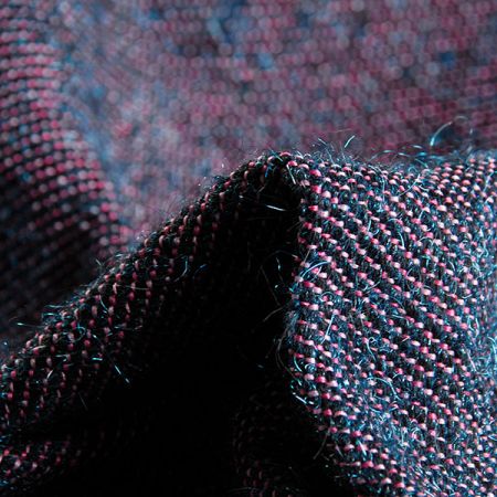 Kostýmová látka Art Fabrics mohér směs lesk