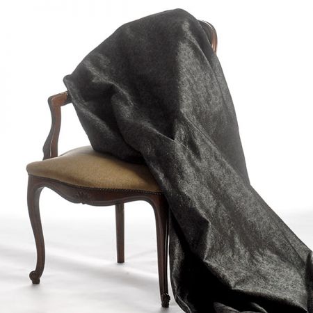 Replika historické látky Art Fabrics Rozálie tm. zelená