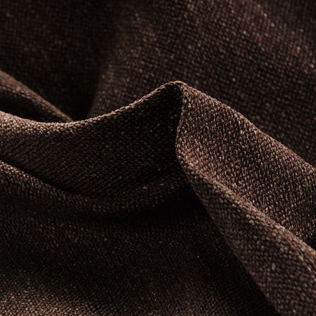 Kostýmová látka viskoza směs Art Fabrics hnědá
