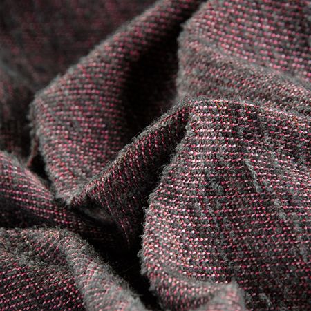 Kostýmová látka Art Fabrics mohér směs lesk fialová