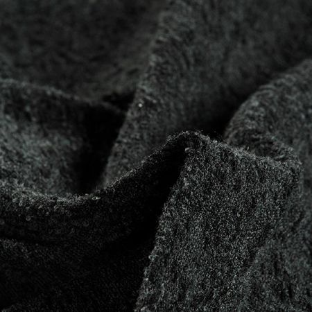 Kostýmovka Art Fabrics buklé černozelená