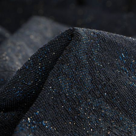 Replika historické látky Medailon modročená