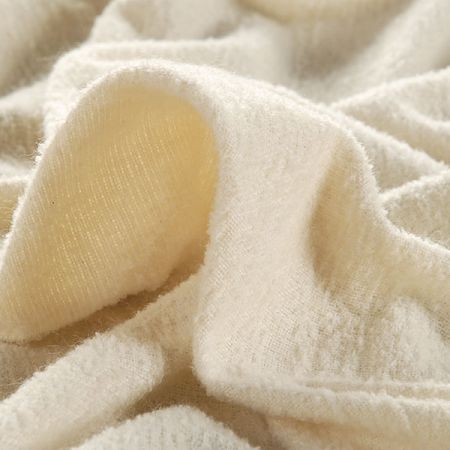 Kostýmová látka Art Fabrics moher smetanová