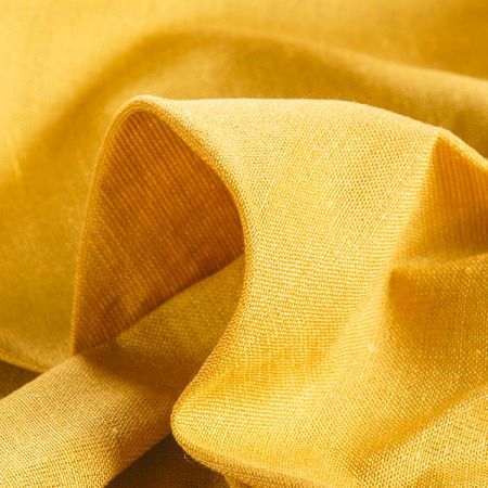 Len Art Fabrics okrový