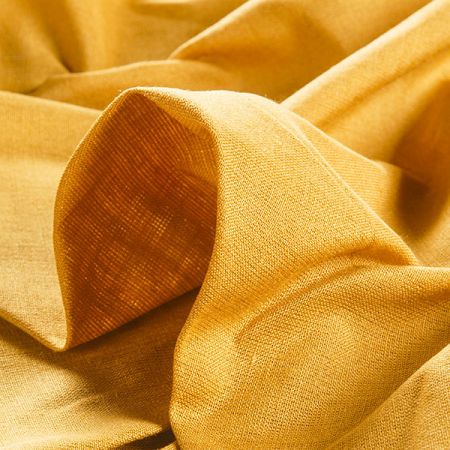 Len Art Fabrics hnědožlutý