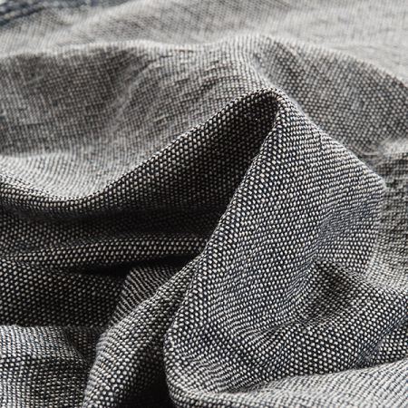 Bavlněná látka Art Fabrics modrobéžový melír