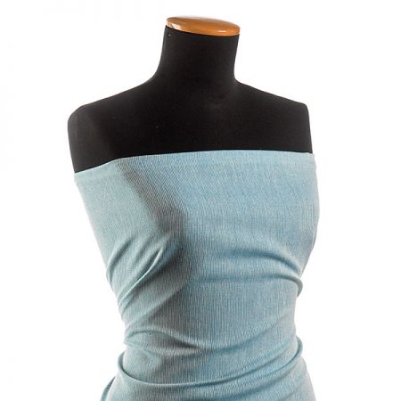 Len Art Fabrics organtýn světle modrý