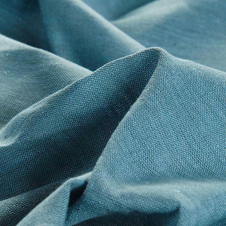 Len Art Fabrics modrošedý