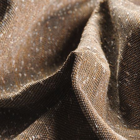 Kostýmovka Art Fabrics nopky hnědozlatá