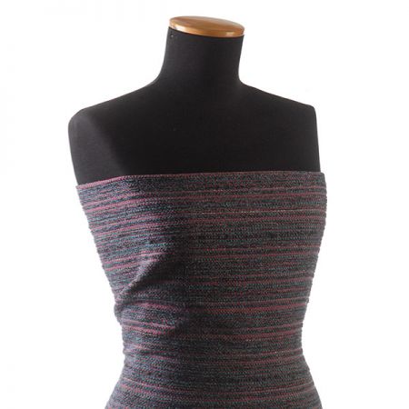 Kostýmová látka chanel Art Fabrics šedá