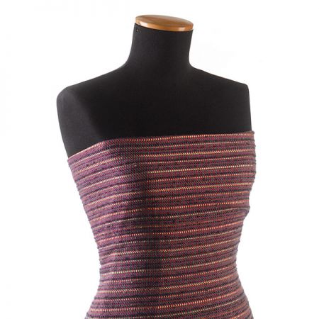 Kostýmová látka chanel Art Fabrics pastel fialová