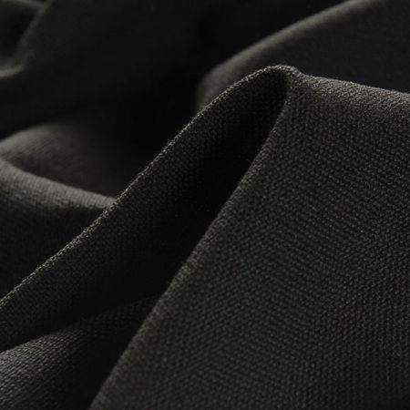 Bavlna len směs látka Art Fabrics černá