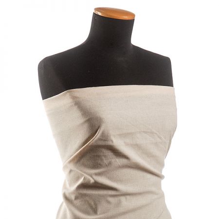 Bavlněné plátno jemné béžové barvy