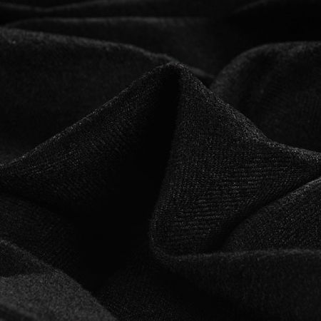 Kostýmová látka Art Fabrics rybí kost černá