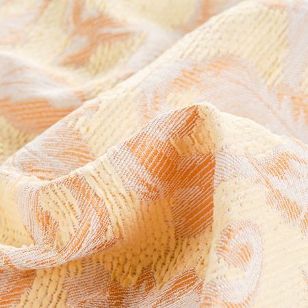 Replika historické tkaniny Art Fabrics Baroko žlutá