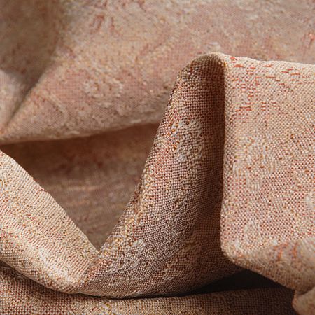 Žakárová tkanina Art Fabrics Medailon zlatobéžový