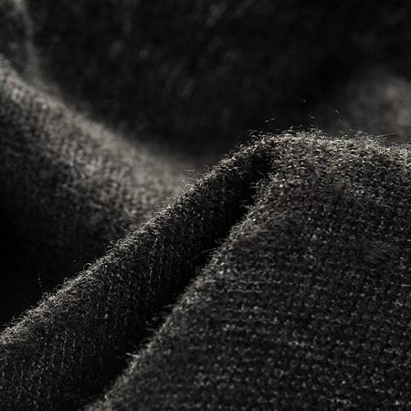 Kostýmová látka Art Fabrics mohér směs černá