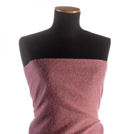 Kostýmová látka Art Fabrics mohér směs růžová