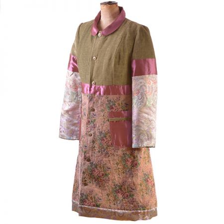 Originálne jesenné dámsky kabát