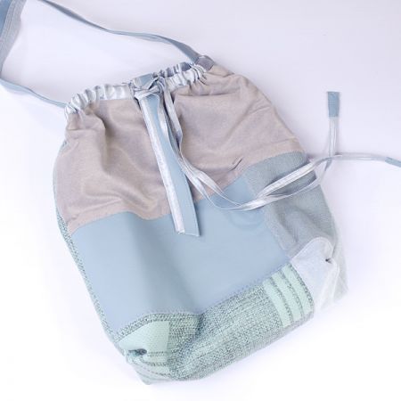 Originálna taška šitá športový vak modrý