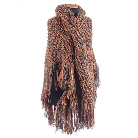 Háčkovaný/Pletený pléd 