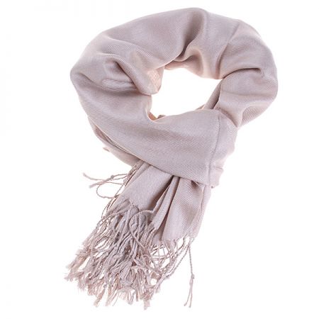 Šála směs kašmír/hedvábí khaki