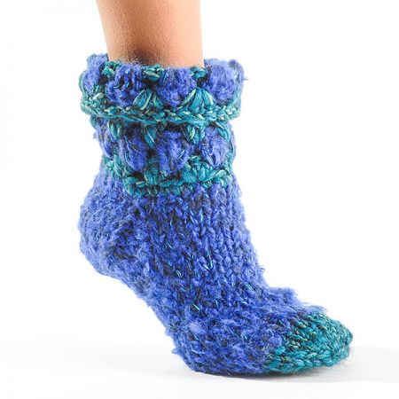 Pletené/háčkované ponožky MarLen