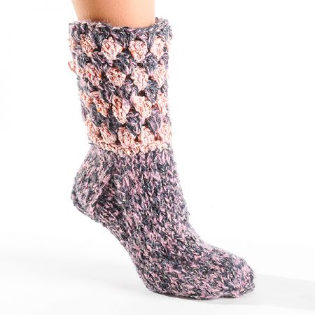 Pletené/háčkované ponožky MarLen