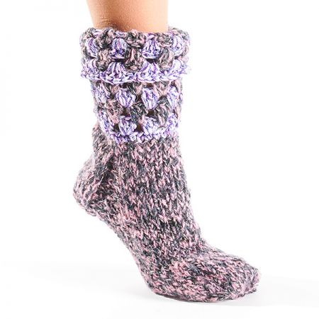 Pletené/háčkované ponožky MarLen