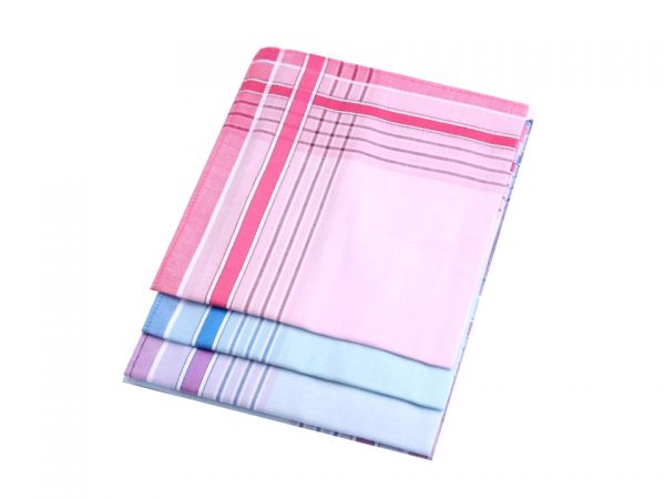 Kapesník dámský česaný mix barev