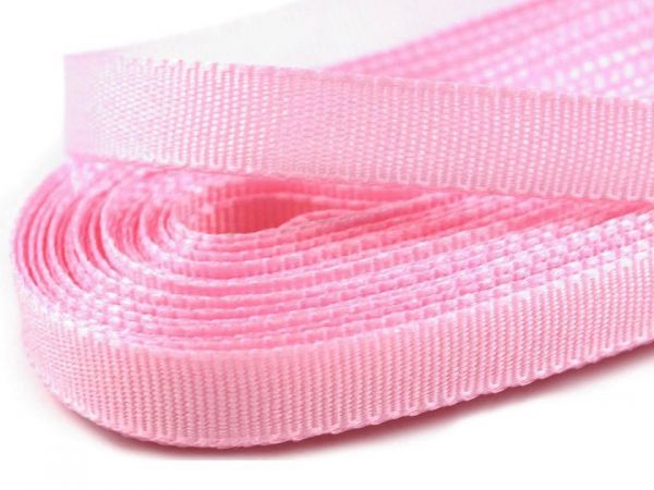 Stuha taftová šíře 6mm sv.růžová
