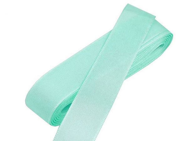 Stuha taftová šíře 15mm sv.tyrkysová