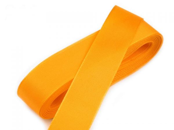 Stuha taftová šíře 20mm oranžová