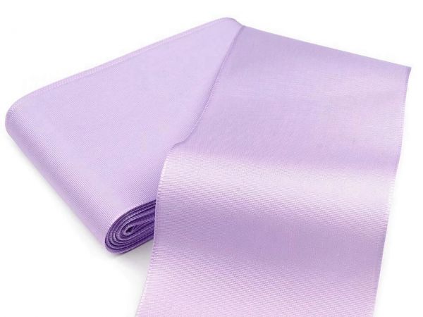 Stuha taftová šíře 72 mm lila fialová