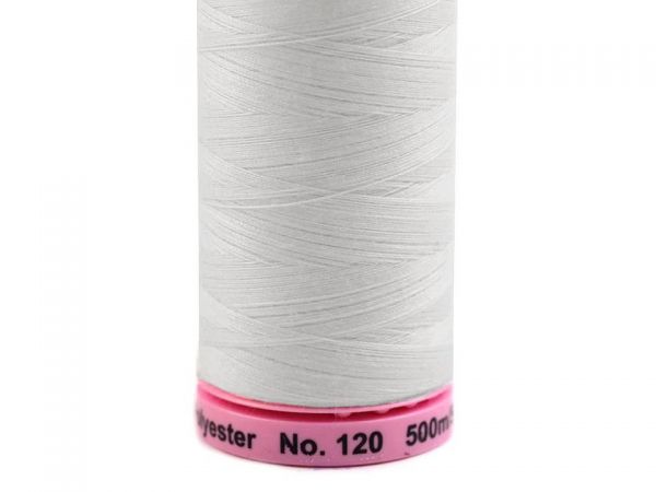 Nit polyesterová krémová světlá návin 500 m Aspo Amann