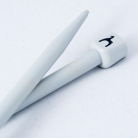 Pletací jehlice plastové 35 cm, vel. 6 PONY