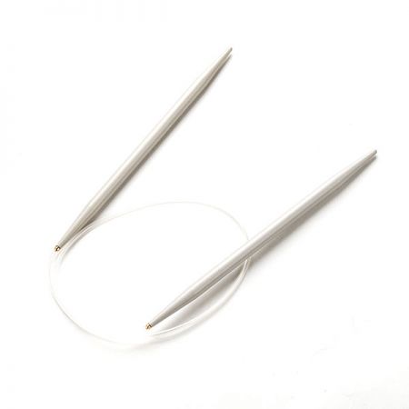 Jehlice kruhové kov, 60 cm, vel. 6,5 PONY