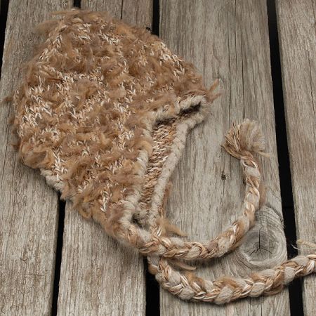 Ručně pletená čepice Marlen "špička"