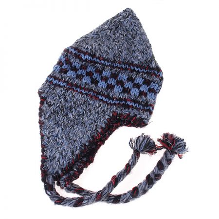 Ručně pletená čepice Marlen "špička"