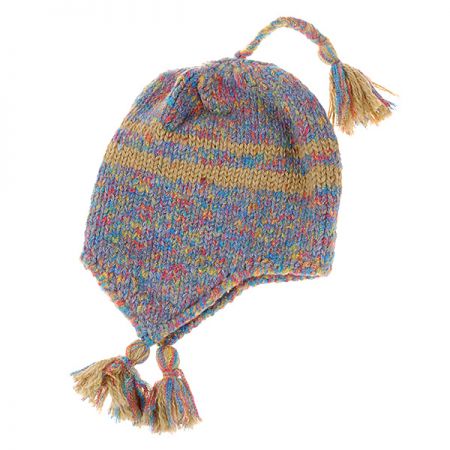 Ručně pletená čepice Marlen "helmička"