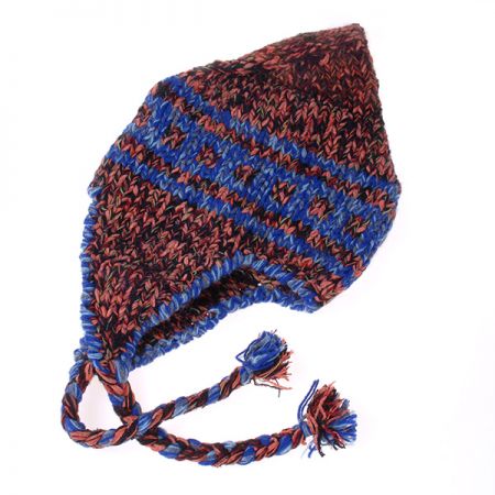 Ručně pletená čepice Marlen "špička"