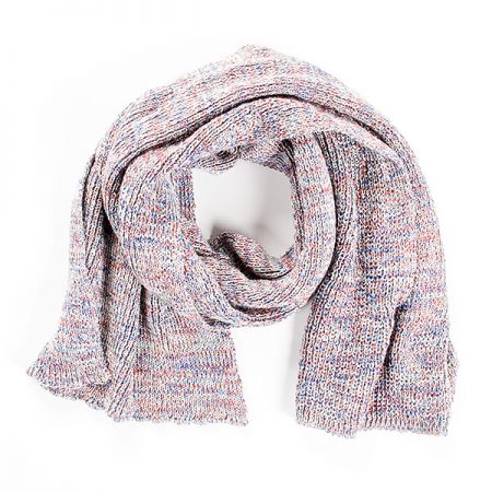 Šála pletená MarLen modrofialový  melír