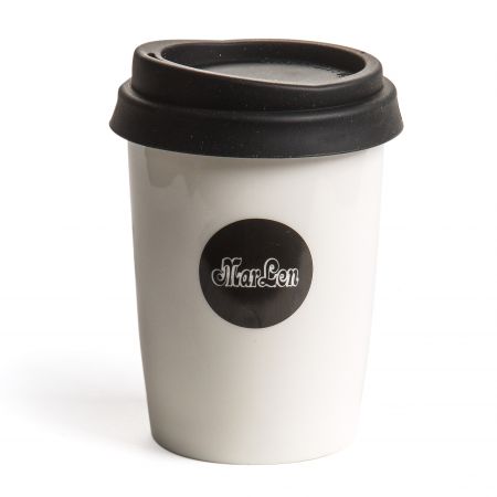 DÁREK - Porcelánový termohrnek