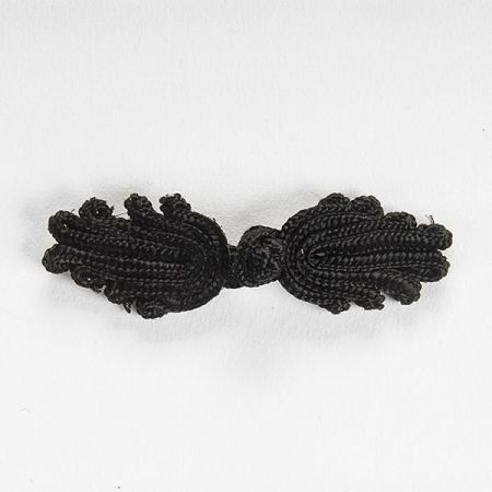 Japonské zapínání list černý