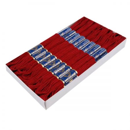 MOULINE vyšívací příze Níťárna vínová 3492