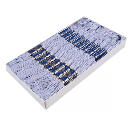MOULINE vyšívací příze Níťárna modrá 4552